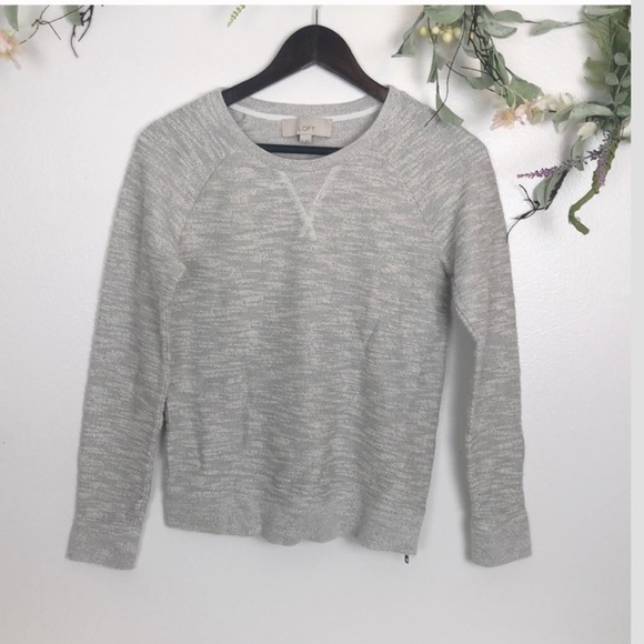 LOFT Sweaters - ❗️NEW❗️ Ann Taylor Loft Gray long sleeve